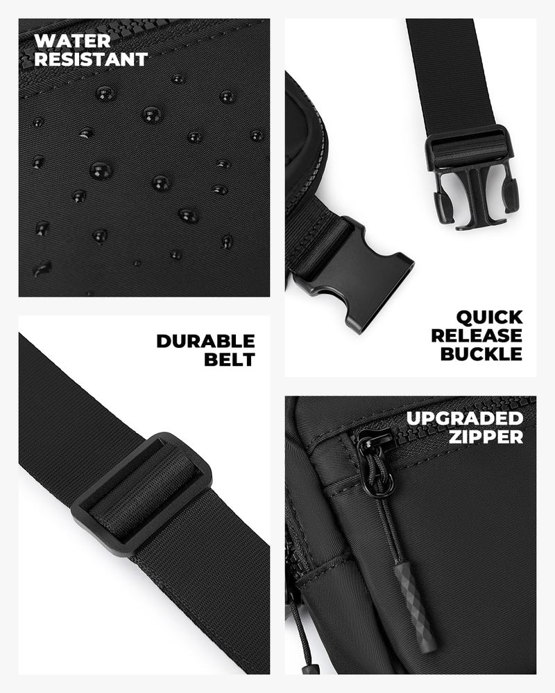 CHOLISS Small Sling Bag for Women and Men, Crossbody Bags Trendy Fanny Packs Chest Bag with Extended Strap - Image 5
